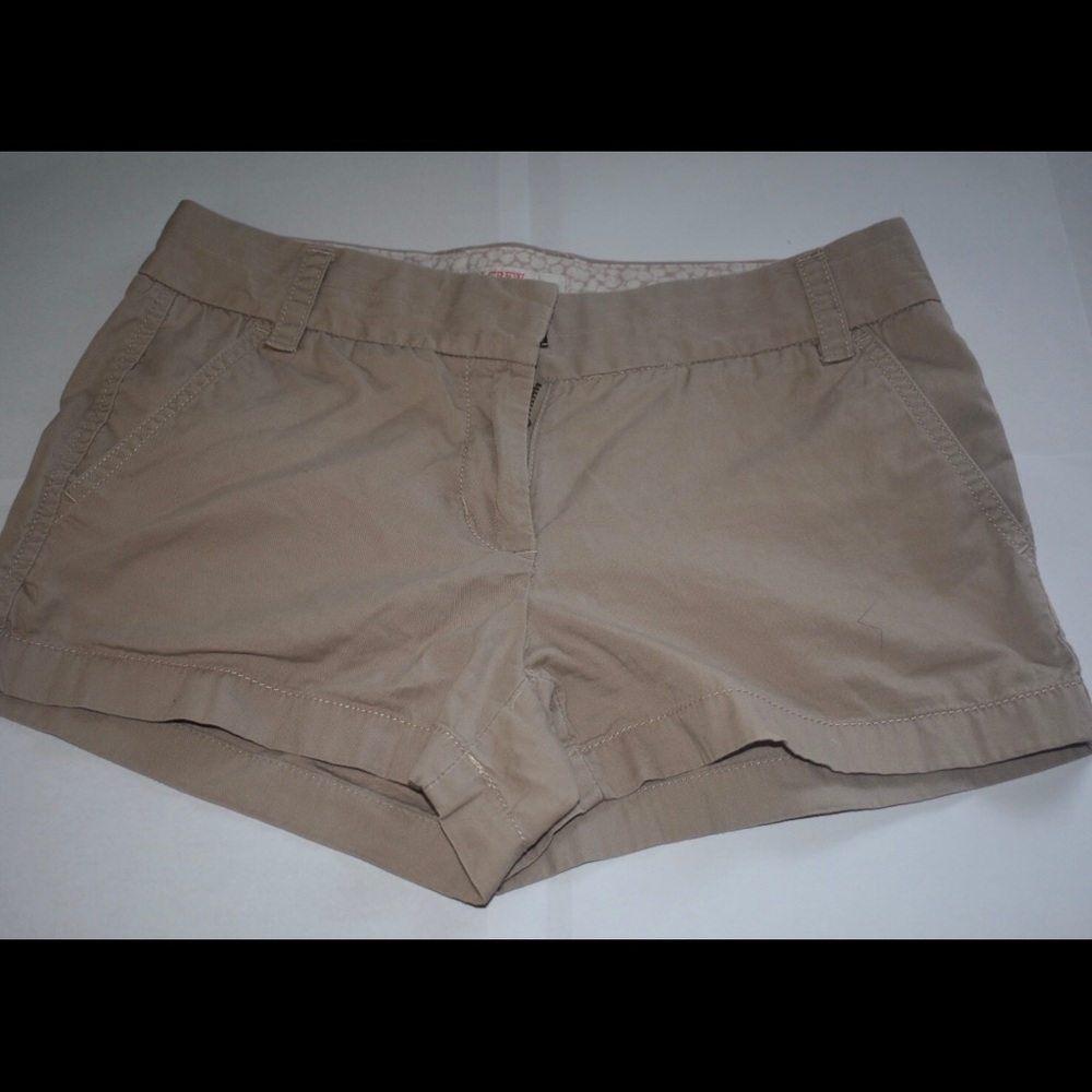 J. Crew Khaki Shorts